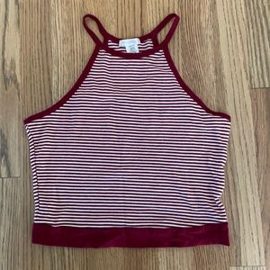 Striped Crop Top
